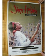 Jimi Hendrix Poster Woodstock Promo Huge - $829.09 MXN