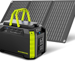 Solar Generator 150W Peak Portable Power Station with Solar Panel Includ... - £213.70 GBP