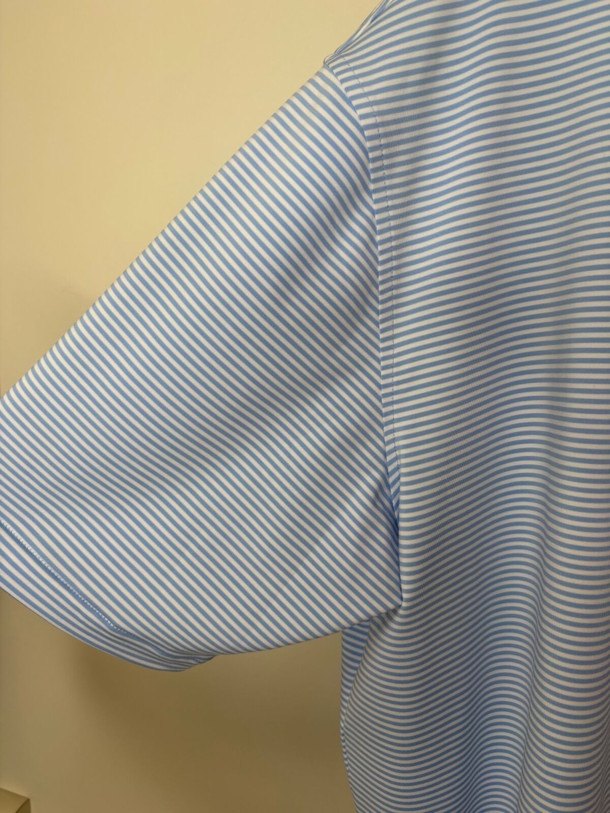 Peter Millar Summer Comfort Striped Polo Shirt XXL JDG Logo New Golf Beach Drink Item image 9