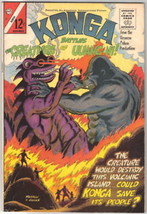 Konga Movie Comic Book #23, Charlton 1965 FINE+ - £20.75 GBP