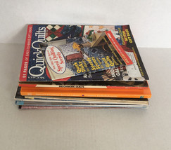 Mixed lot quilt patchwork applique patterns booklets magazines books how to - $25.04