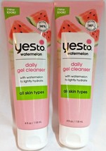 2 Pack Yes To Watermelon Facial Cleanser Light Hydration 4 Oz. Each - £15.88 GBP
