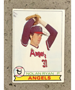 1979 Topps Baseball Card #115 Nolan Ryan Pitcher California Angels Hall ... - $214.00 MXN