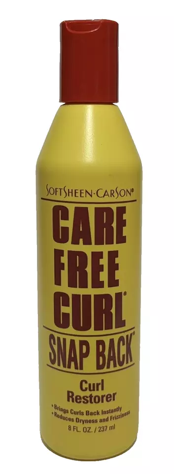 Softsheen Carson CareFree Curl Snap Back Curl Restorer Instant Curls 8oz  - $564.18 MXN