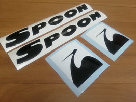 2x Spoon Reproduction Side Door Decal - JDM - Fits Civic Integra - Sticker kit - $10.00