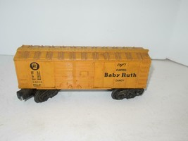 Lionel POST-WAR 6034 Baby Ruth BOXCAR- Faded To Light Orange - Fair - 0/027- P2 - £9.51 GBP