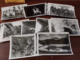 Buffalo Bill Dam Cody Road Yellowstone Park Picture Pack 1960s Big Horn ... - $23.20