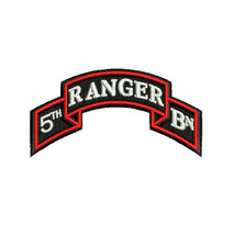 US 5th Ranger Battalion BN Scroll and optional Ranger Tab EMBROIDERED Polo Shirt - £23.49 GBP