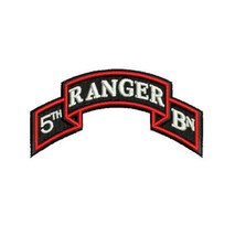 US 5th Ranger Battalion BN Scroll and optional Ranger Tab EMBROIDERED Polo Shirt - £22.38 GBP