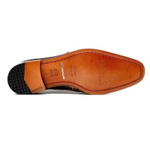 Anzio Genuine Alligator and Classic Calfskin Dress Oxford Shoes Rustic Orix image 4
