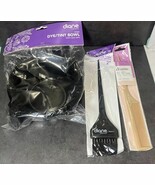 Diane By Fromm Dye / Tint Bowl, 2” Brush &amp; 9 1/4” Thick Rat Tail Comb Set - $24.03 CAD