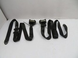 Porsche Boxster S 986 Seatbelt Pair, Front Black - $49.49