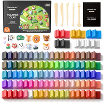 Block Polymer Clay Kit 117 PCS Small, 95 Unique Colors &amp; Extra Basic Colors, 5 M - £25.81 GBP