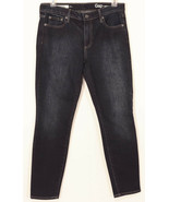 Gap Womens Authentic True Skinny Ankle Jeans 27 S Short Dark Wash Stretc... - £21.07 GBP