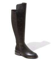 A New Day Damen Hope Schwarz Hoch Knöchel Reißverschluss Reitstiefel Pic... - $16.98