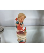 Vtg Arnart Figurine Little Gardener Girl with Watering Can #33736 5.5&quot; - $10.82 CAD