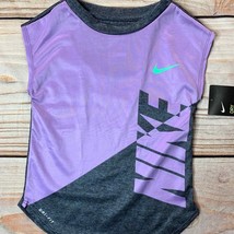 NWT Nike Dri Fit Purple Tee Size 4 - $10.23