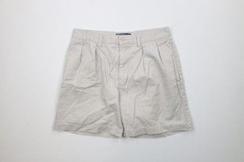 Vintage 90s Ralph Lauren Mens 32 Faded Above Knee Chino Shorts Cotton Beige - $59.35