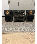 Vintage Emerson MS9600 Home Audio System 6 CD Changer/Radio/Cassette Player - $98.99