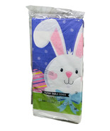 Border Print Bowt Ie Bunny Paper Table Cover 54x136Inches Mantel De Papel - $17.70