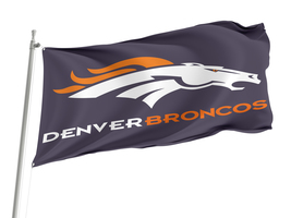 Flag 3x5 outdoor, Denver Broncos NFL , Size -3x5Ft / 90x150cm, Garden flags - £23.82 GBP