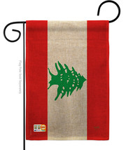 Lebanon Burlap - Impressions Decorative Garden Flag G158243-DB - £18.02 GBP