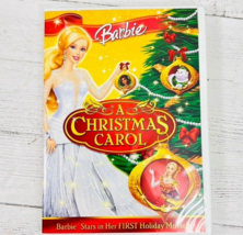 Barbie A Christmas Carol Dvd Widescreen First Holiday Movie Bonus Features - £15.81 GBP