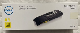 Dell S3840 / S3845 Yellow Extra High Yield Toner Cartridge XMHGR OEM Sealed Box - $187.98
