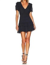 Loveshackfancy rena mini dress in Midnight - size L - £193.34 GBP