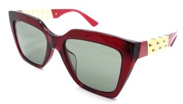 Versace Sunglasses VE 4418F 388/2 56-19-145 Transparent Red / Green Italy - £105.28 GBP