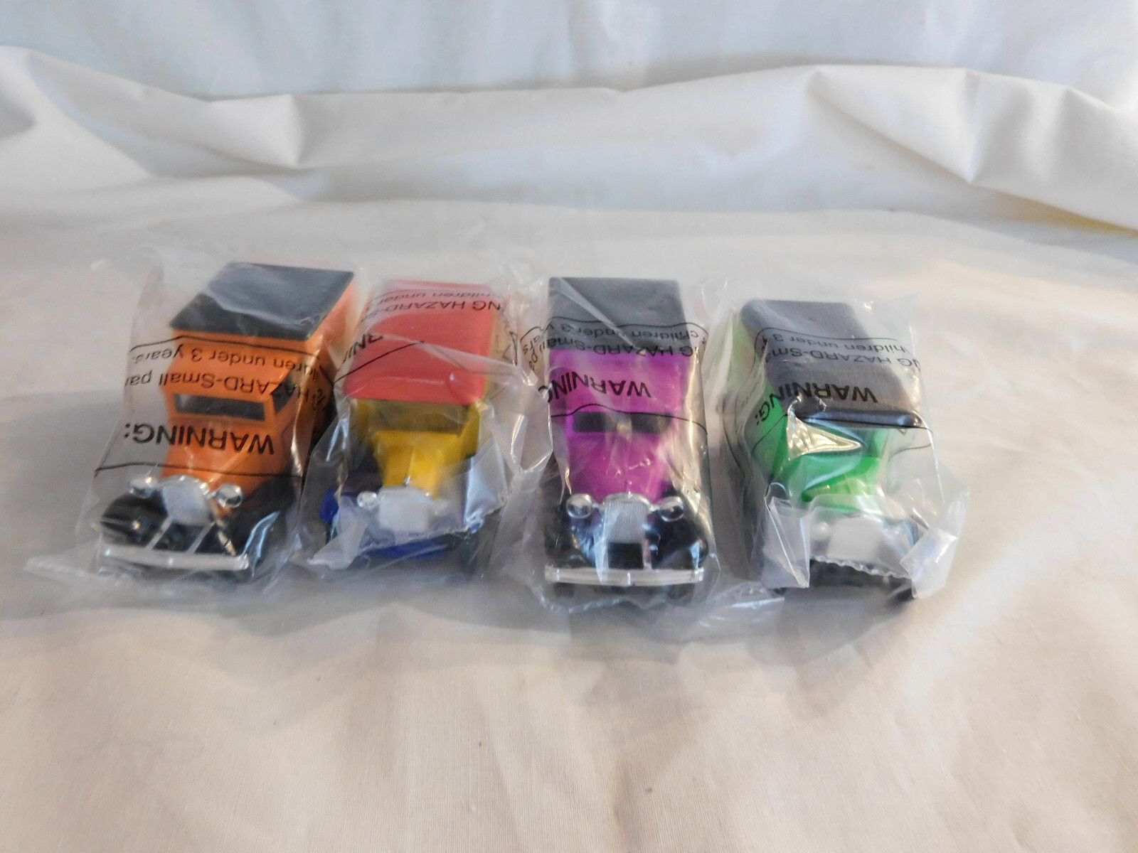Kellogg&#39;s  Matchbox Mail Away Promotional Ford Model T Trucks lot of 4 - $4.99