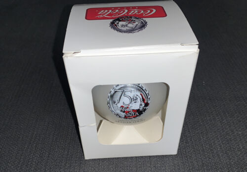 COCA COLA LIMITED EDITION 75th ANNIVERSARY ARTISAN SERIES SANTA ORNAMENT - $11.97