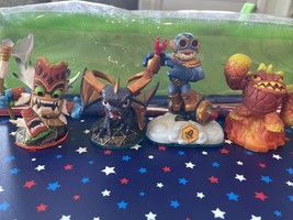 Lot of 4 Activision Skylanders Figures for PS3 PS4 Xbox Nintendo Wii - $14.99
