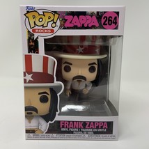 Funko Pop ROCKS #264 Frank Zappa Uncle Sam Vinyl Figure - £5.63 GBP