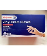 Walgreens Vinyl Exam Gloves ( 200 gloves ) One Size Fits Most Power Free... - $19.99