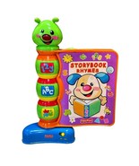 Fisher Price Laugh Learn Storybook Rhymes Toy Talking Sounds 2000s Works... - $9.64