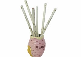 Walt Disney Pencil holder Pen container Winnie Pooh Figurine Honey pot v... - $39.55