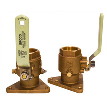 GROCO 3/4&quot; Bronze Tri-Flanged Ball Valve/Seacock - £55.95 GBP