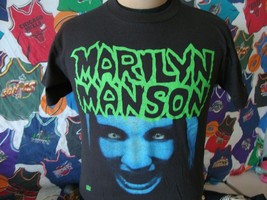 Vintage  90&#39;s Marilyn Manson This Is Your World 1994 Tour T Shirt M - £210.53 GBP