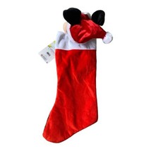 Disney Magic Holiday Mickey Mouse Santa Animated Musical Stocking Christmas *New - $24.99
