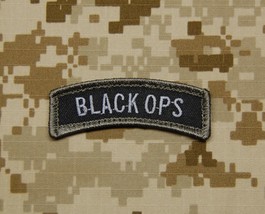 BLACK OPS Tab Patch CIA OSS SWAT SERT Morale Patch Afghanistan Special F... - $8.75