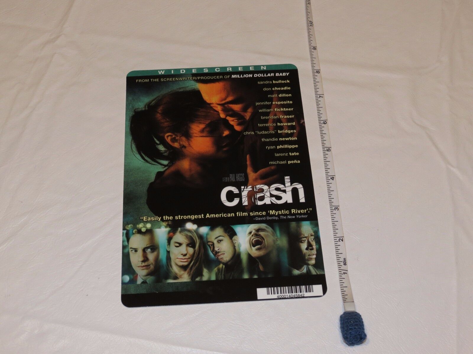 Crash Bullock RARE movie mini POSTER collector backer card 8 x 5.5 inch ... - $12.86