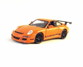 Porsche 911 (997) GT3 Rs Welly 1/34 Modello Auto In Miniatura Arancione,... - £26.34 GBP