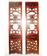 Antique Chinese Screen Panels (2854)(Pair), Cunninghamia Wood, Circa 180... - $418.13