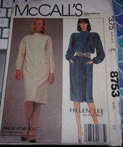 McCalls Misses’ Dress Size 12 #8753 - £4.69 GBP