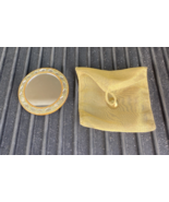 Vintage Sarah Coventry Ornate Gold Purse Mirror Includes original mesh p... - $284.80 MXN