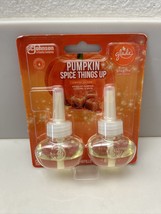 Glade plugins scented oil refills 2 pack Pumpkin Spice Things Up Limited Edition - £6.15 GBP