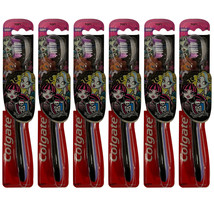 Pack of (6) New Colgate Monster High Toothbrush, Soft 1 ea - £10.98 GBP