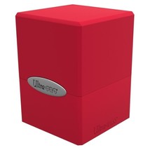 Ultra Pro Deck Box: Satin Cube: Apple Red - £10.33 GBP