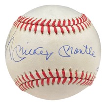 Mantle Mays Snider Unterzeichnet Offiziell American League Baseball JSA BB03875 - £1,393.16 GBP